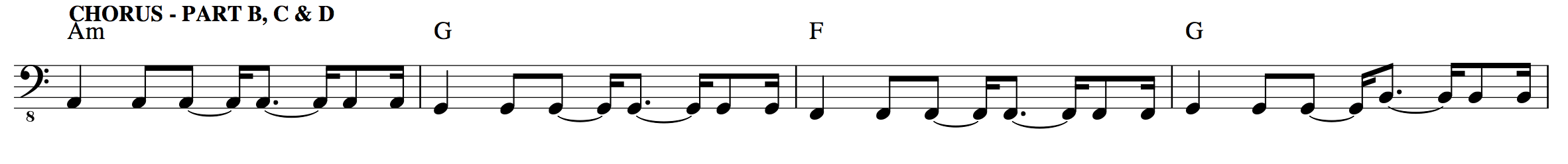 Bass 1 - 2:2